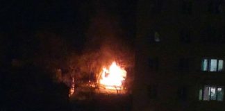 У Тернополі знову горять дачі (відео)