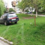 Що думають тернополяни про водіїв, які залишають машини на газонах