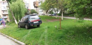 Що думають тернополяни про водіїв, які залишають машини на газонах