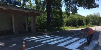 На дорогах Тернопільщини з’явилися нові «зебри» і «стріли»