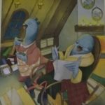 Тернопільська художниця показала ілюстрації до цікавої книжки у несподіваному форматі