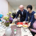 Сергій Надал розділив святковий обід з тернополянами, які перебувають у складних життєвих обставинах