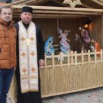 На території Варшавського Мікрорайону освятили Різдвяну шопку