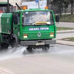 У Тернополі без вихідних дезинфікують дороги і зупинки