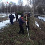 У Лановецькому зооботсаду висадили 200 дерев