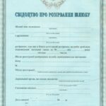 Як замовити Витяг про розірвання шлюбу?