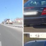 На вулиці Тернополя водії Mercedes та BMW влаштували перегони