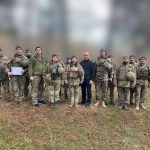 Сергій Надал 6 листопада на передовій нагородив тернопільських Героїв-артилеристів