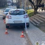 У Тернополі водійка виїхала на тротуар та збила жінку з дітьми