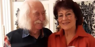 Людмила Островська зустрілася з Іваном Марчуком у його віденській майстерні