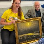 Тетяна Корпан вишила картину Івана Марчука “Золота ніч”