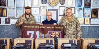 Тернопіль передав 20 генераторів бійцям 71-ої єгерської бригади ДШВ