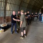 Сергій Надал на фронті до Дня Тернополя вручив відзнаки воїнам 105 бригади ТрО