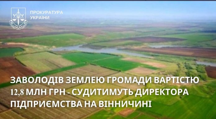 Заволодів землею громади Вінниці вартістю 12,8 млн грн – судитимуть директора приватного підприємства
